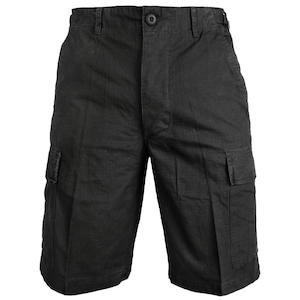 Shorts T Shirt Sale: Black Ripstop BDU Shorts