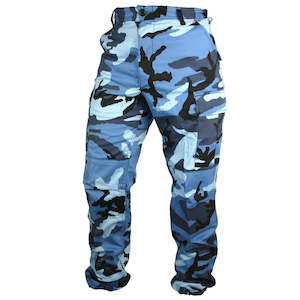 Halloween: Tactical Camo BDU Pants - Sky Blue