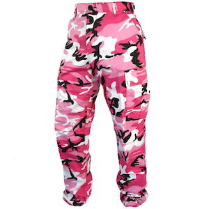 Halloween: Tactical Camo BDU Pants - Pink