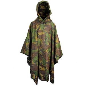 Under 50: Dutch Army DPM Poncho - Grade 2