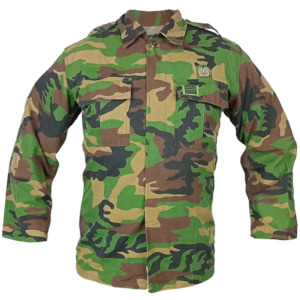 Under 50: South Korean M90 Woodland Field Shirt - Grade 2