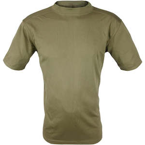 Under 50: British Army OD Coolmax T-Shirt - Grade 2