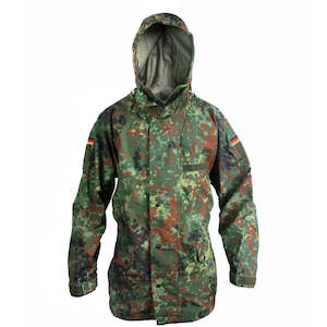 Clearance Stock: German Flecktarn Rain Jacket - Grade 2