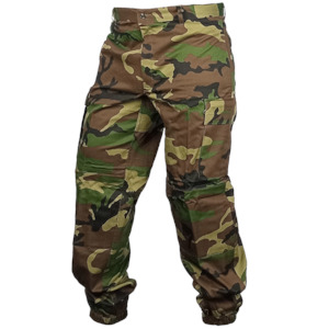 Italian Army Woodland Field Trousers