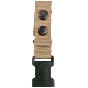 British Army Tan Loop Strap Fastener