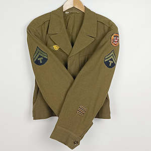 WWII Tank Destroyer Technical Corporal M-1944 Ike Jacket