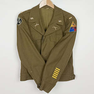 WWII 16th Armoured Division, 94th Infantry Div M-1944 Ike Jacket