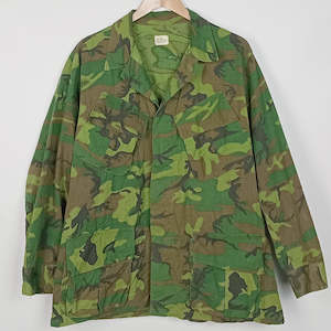 USGI ERDL Jungle Fatigue Shirt - Large Short