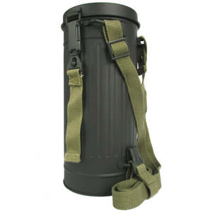 Reenactment: German WW2 Replica Gas Mask Can