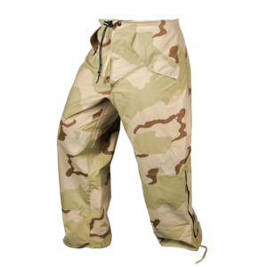 USGI 3 Colour Desert Wet Weather Trousers