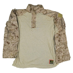 USMC Desert MARPAT FROG Combat Shirt - Medium Regular