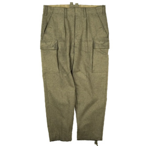 Work Pants: West German Wool Field Trousers - 72cm