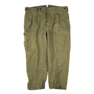 West German Wool Field Trousers - 100cm