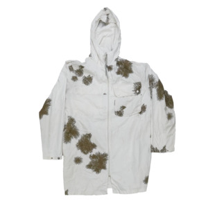 German Army Snow Camo Overwhite Jacket - Gr 5 - Medium