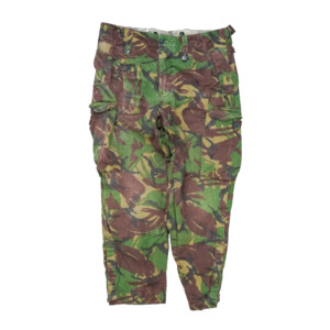 British Army 80s DPM Windproof Arctic Trousers - 98cm - Large