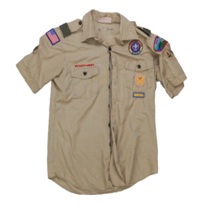 Under 50: US Boy Scouts Shirt - Medium