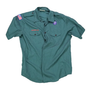 Under 50: US Boy Scouts Venturing Shirt - XLarge