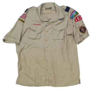 Under 50: US Boy Scouts Shirt - XLarge