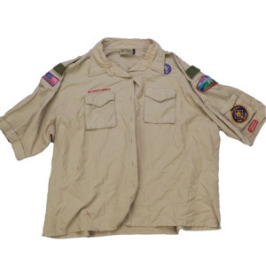 US Boy Scouts Shirt - Womens 2XLarge