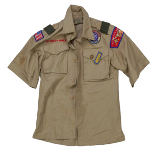 Under 50: US Boy Scouts Shirt - Youth Small