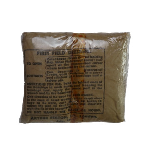 Under 25: British M1937 Field Dressing