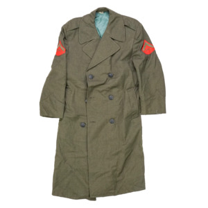 USMC Wool Overcoat - 38S - Medium