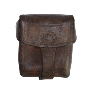Romanian Army Surplus: Romanian Army Leather Cartridge Pouch