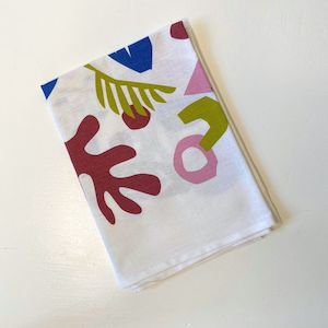 Tea Towel: Spring Tea Towel (Linen & cotton blend) *** REDUCED TO CLEAR - 15% OFF! ***