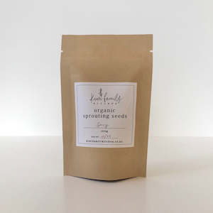 Sprouts Microgreens: Organic Spicy Mix Sprouting Seeds (100g)