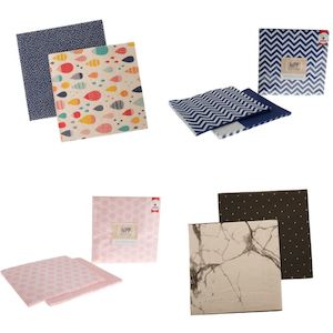 Event Party Supplies: hiPP Paper Napkins (Four Designs)