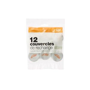 Le Parfait Jars Nz: Le Parfait Milk Bottle Twist Lids (Pack of 12) *** PRE-ORDER ***