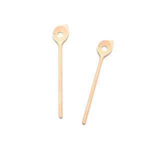 Preserving Tools Accessories: Dishy Beechwood Pointed Spoon with Hole