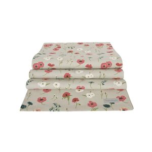 Kitchen Textiles: Sophie Allport Table Runner - Poppy Meadow