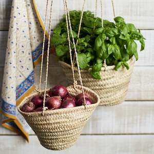 Kitchen Storage Baskets: Hanging Baskets Set
