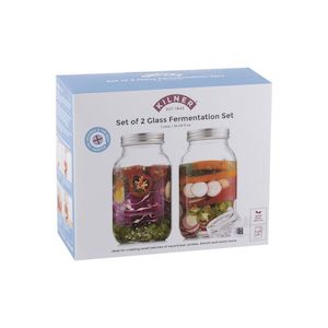 Kilner Glass Fermentation Set of 2 - 1 L
