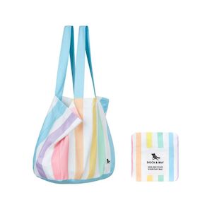 Dock & Bay Foldaway Tote Bag - Unicorn Waves