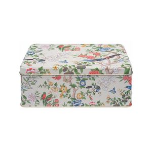Cake Storage Biscuit Tins: Sanderson Chinoiserie Biscuit Tin
