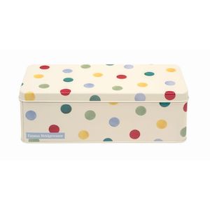 Cake Storage Biscuit Tins: Emma Bridgewater Polka Dot Rectangular Storage Tin