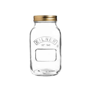 Kilner Jars Bottles: Kilner Genuine Preserve Jar - 1 L