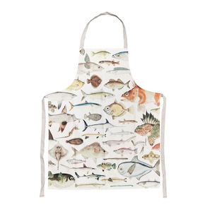 100%NZ Apron - Fishes of New Zealand