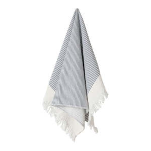 Casafina Terry Stripe Kitchen Towel - Blue