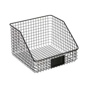 Seymours Large Black Wire Basket