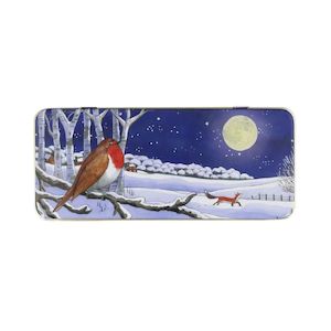 Gift Packaging Nz: Emma Bridgewater Winter Animals Rectangular Storage Tin