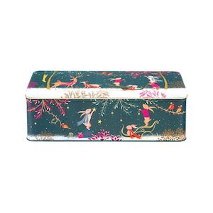 Gift Packaging Nz: Sara Miller Woodland Tales Rectangular Storage Tin