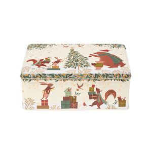 Gift Packaging Nz: Sara Miller Woodland Tales Biscuit Tin