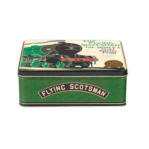 Elite Tins Flying Scotsman Biscuit Tin