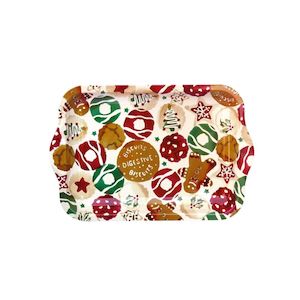New: Emma Bridgewater Christmas Biscuits Small Tin Tray