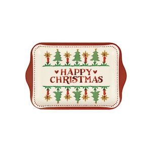 New: Emma Bridgewater Happy Christmas Small Tin Tray