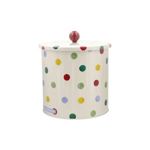 Cake Storage Biscuit Tins: Emma Bridgewater Polka Dot Biscuit Barrel
