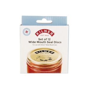 Kilner Jars Bottles: Kilner Wide Mouth Seal Discs (Pack of 12)